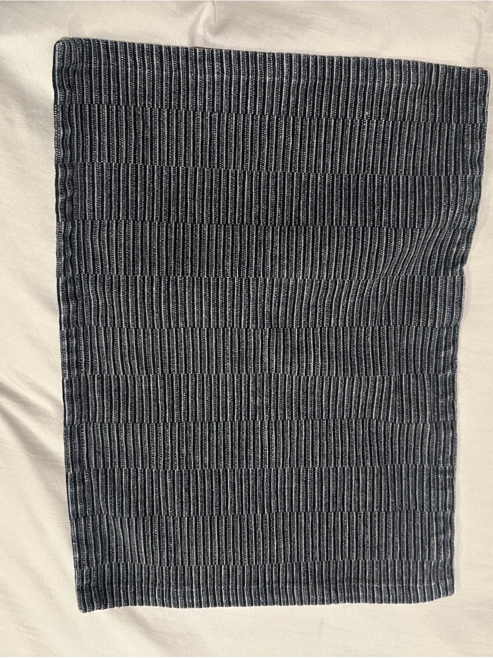 Crate & Barrel placemat/ charcoal set of 4